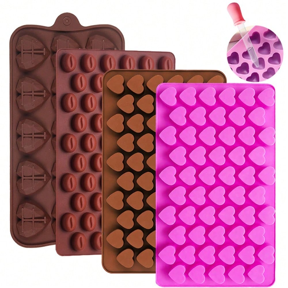 Candle Wax Scale - Juego de 2 moldes de silicona