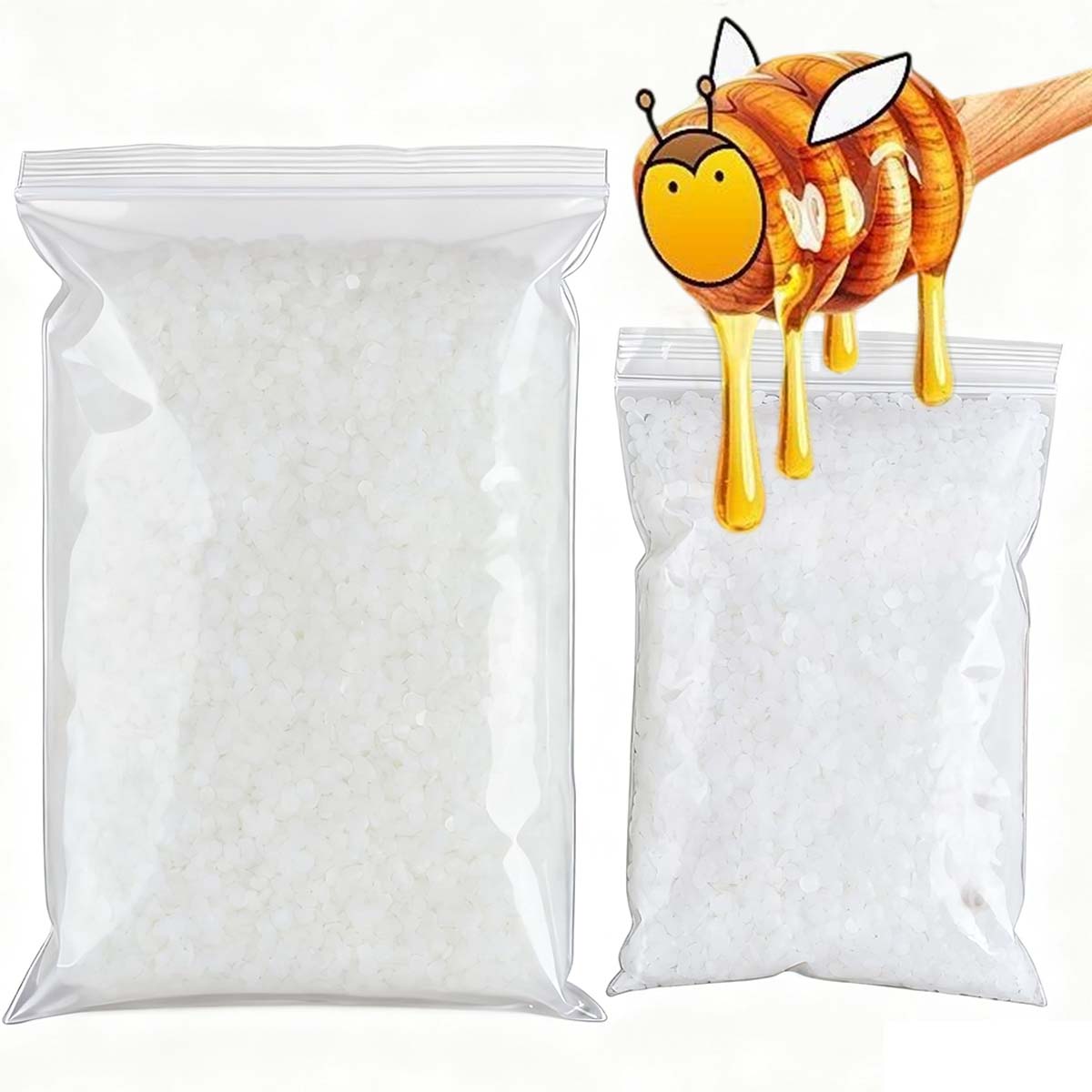 Candle Supplies Shop - Cera de abejas blanca de 200g-1000g,