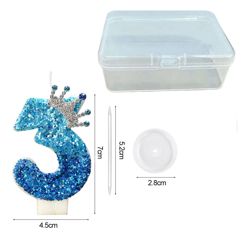 Vela de Cumpleaños Digital con - Candle Supplies Usa reseña y precio