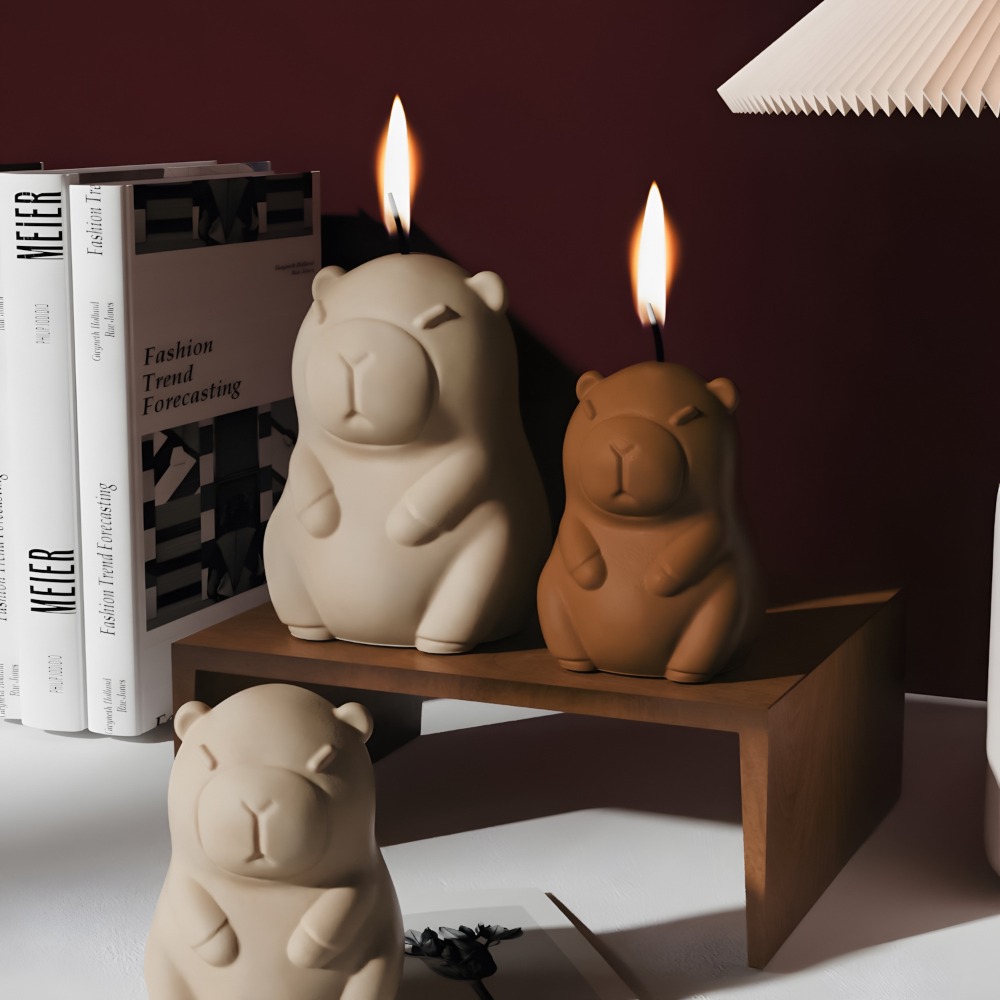 Vela aromática de capibara de  - Candle Supplies Shop reseña y precio