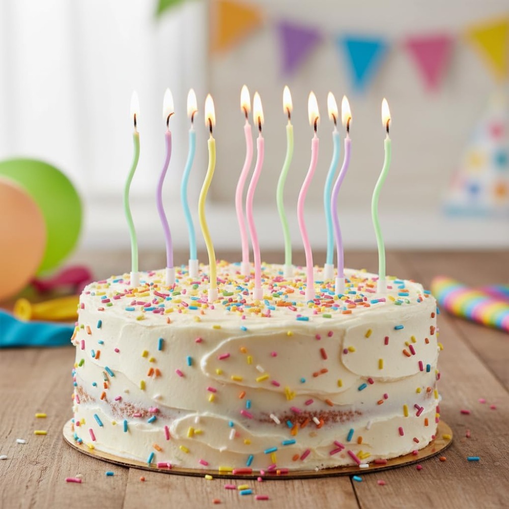 Juego de 12 Velas de Cumpleaño - Candle Supplies Usa reseña y precio