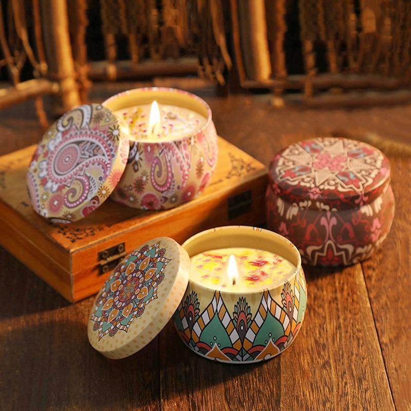 Vela Aromática sin Humo con Fl - Candle Souvenir reseña y precio