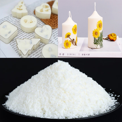 250g/500g cera de soja Natural - Candle Supplies Shop reseña y precio
