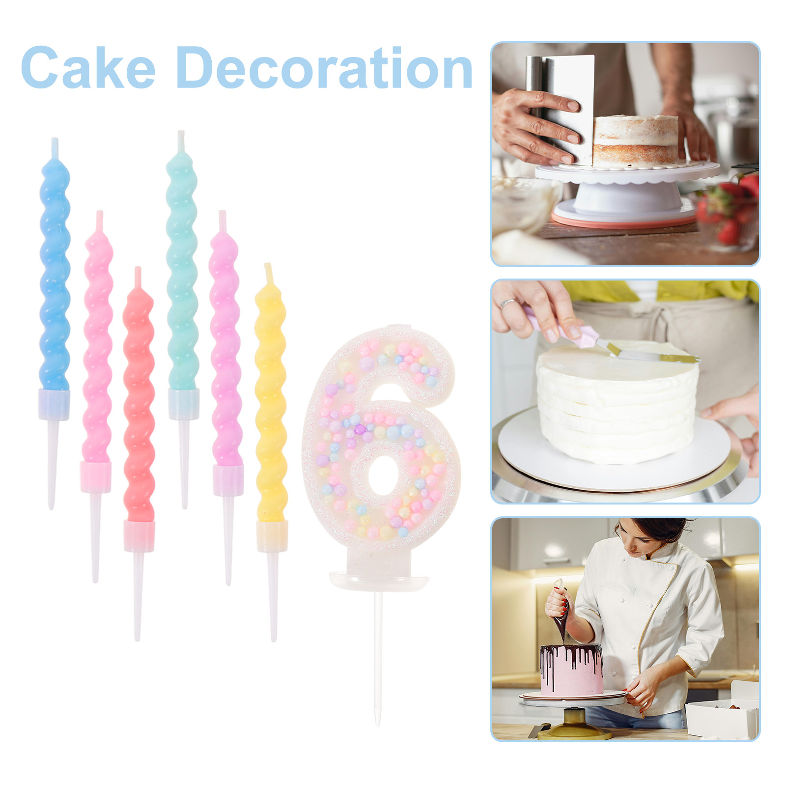 13 Velas de Cumpleaños en Espi - Candle Supplies Usa reseña y precio