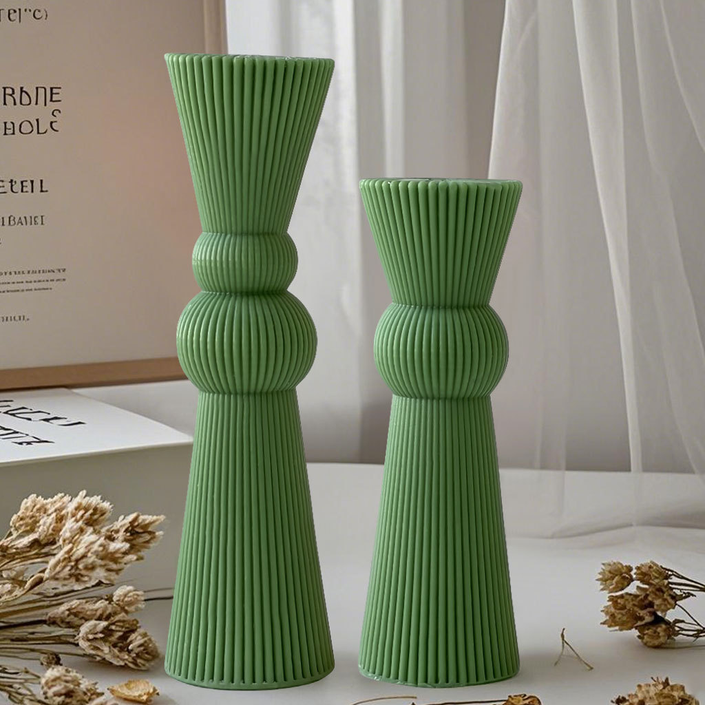 Molde de vela de Pilar a rayas - Candle Supplies Shop reseña y precio
